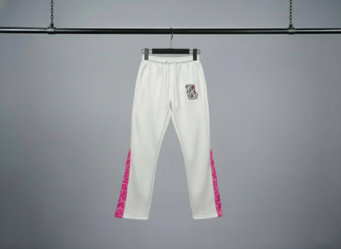 Brainiak Pink Flare Sweatpants