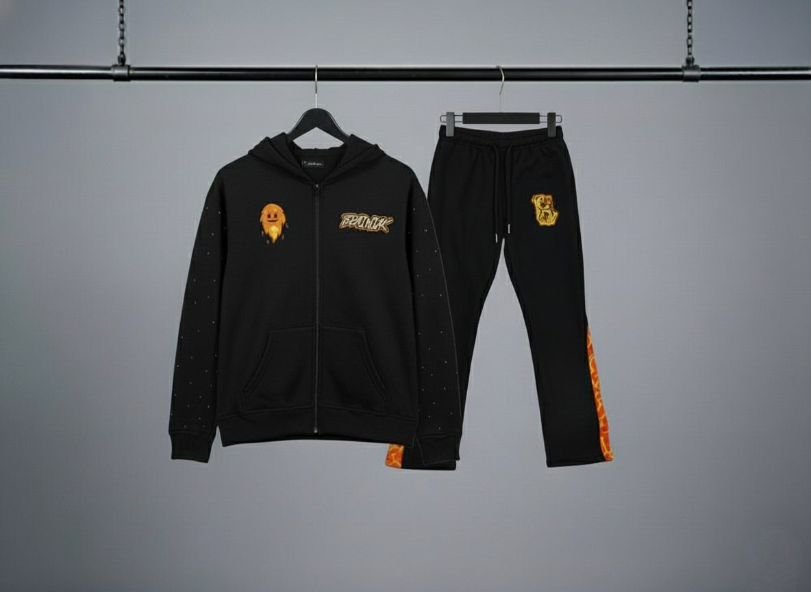 Brainiak Studded Hoodie Sets