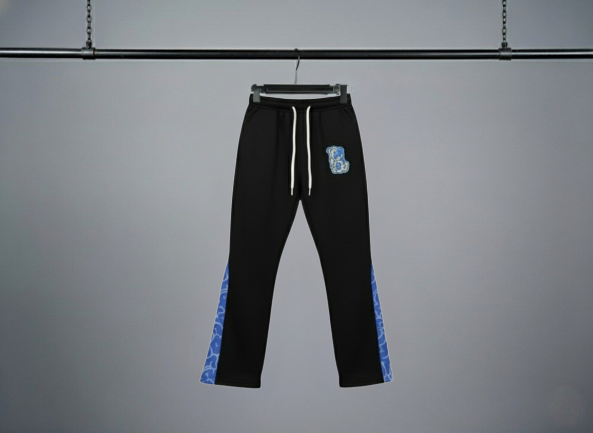 Brainiak Blue Flare Sweatpants