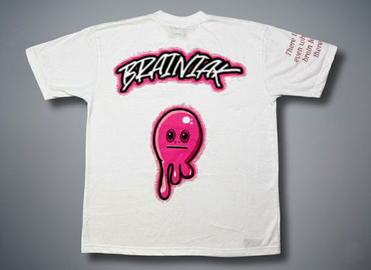 Brainiak White & Pink Shirt